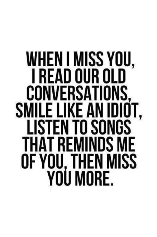 When I Miss You