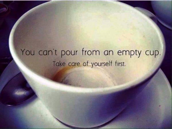 You Cant Pour From An Empty Cup
