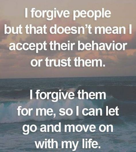 I Forgive People