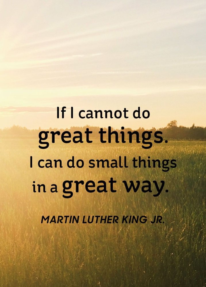 If I Cannot Do Great Things