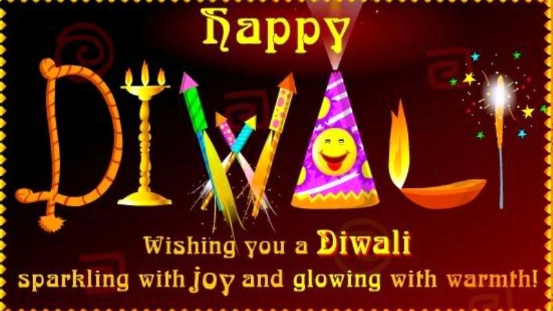 Wishing You A Diwali Sparkling With Joy