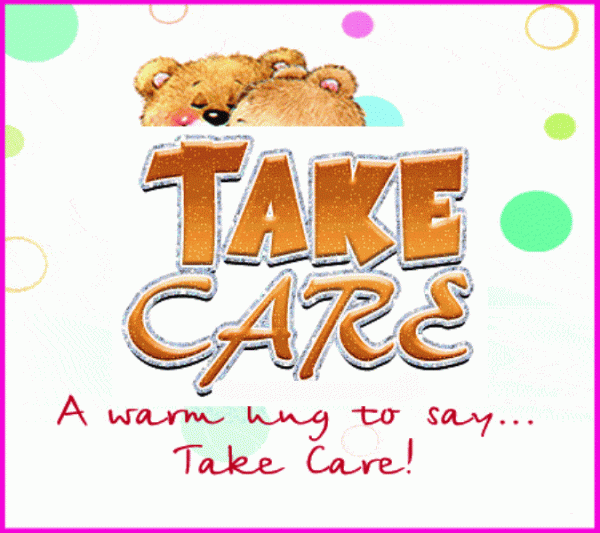 A Warm Hug To Say Take Care