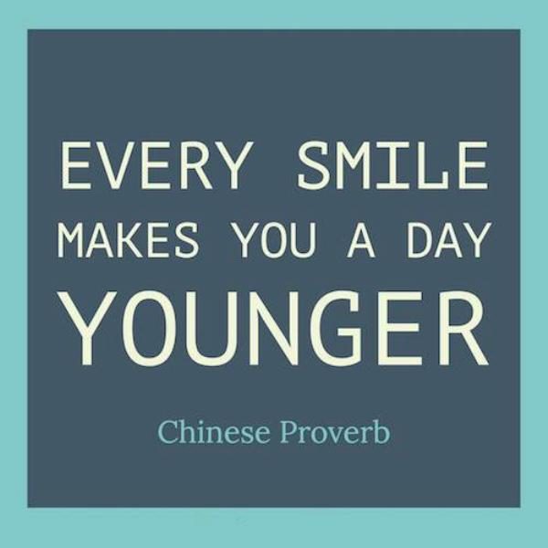 Every Smile Makes You A Day Younger