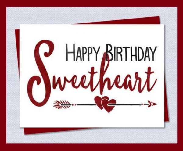 Happy Birthday Sweetheart Image