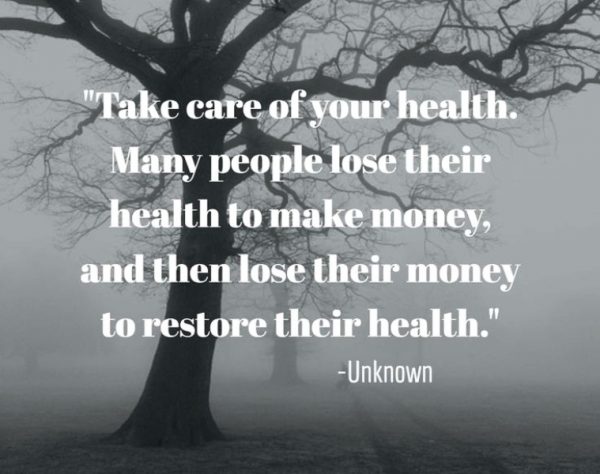 Take Care Of Your Health