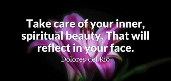 Take Care Of Your Inner Spiritual Beauty