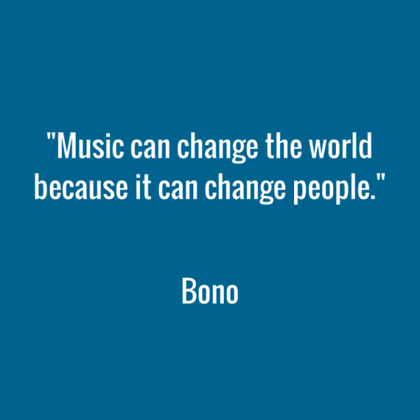 Music Can Change The World