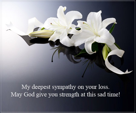 My Deepest Sympathy On Your Loss Desicomments Com