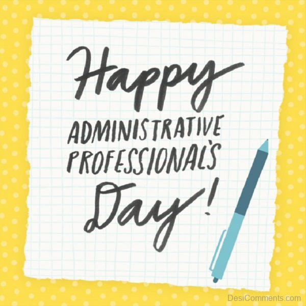 Happy Administrative Professionals Day Image