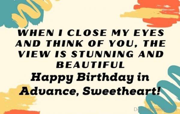 Advanced Birthday Wish