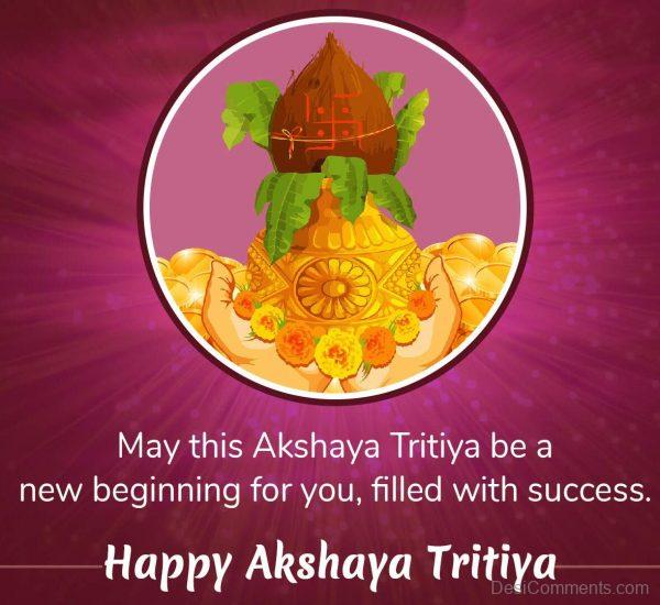 May This Akshaya Tritiya Bring New Beginnings To You