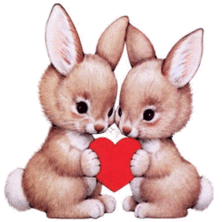 Animated Bunny Couple