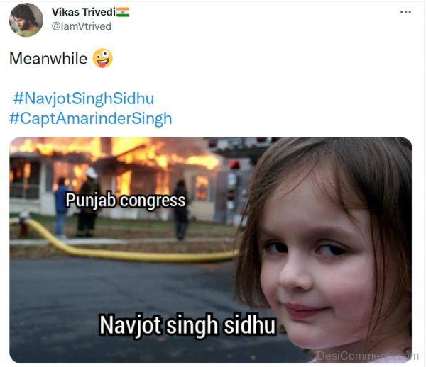 Capt Amrinder Singh Meme