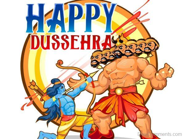 Animated Happy Dussehra Image