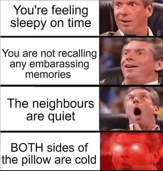 When You Trying To Sleep Meme 