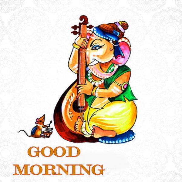 Good Morning Ganesh Ji Image