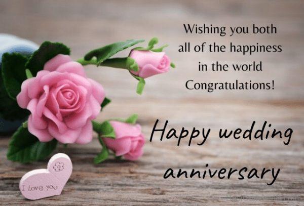 Happy Wedding Anniversary To You