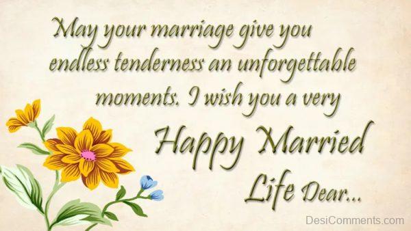 Happy Married Life Dear