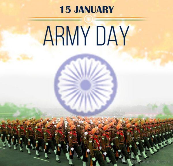 Beautiful Army Day Wish