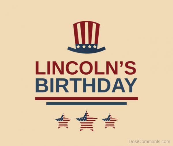 Abraham Lincoln's birthday poster