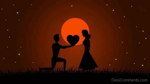 Animated Love Story Pic