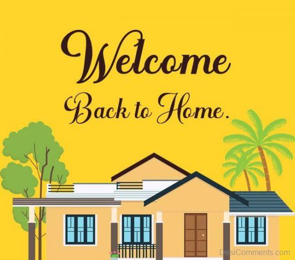 welcome back To Home