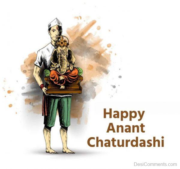 Happy Anant Chaturdashi Image