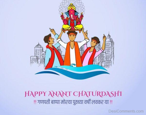 Amazing Happy Anant Chaturdashi Image