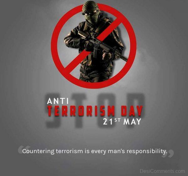 Countering Terrorism Is Every Man’s Responsibility