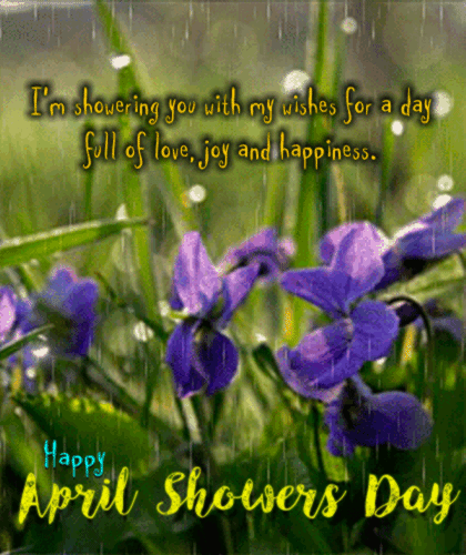 Amazing April Showers Day Wish