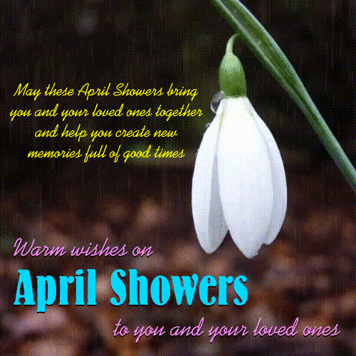 April Showers  GIF