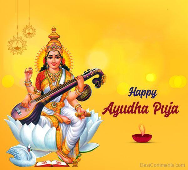 Beautiful Ayudha Puja Wish