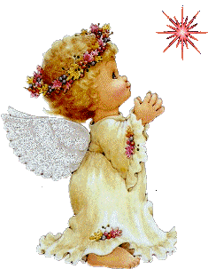 Baby Angel Glitter GIF