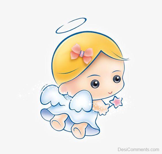 Cute Little Baby Angel