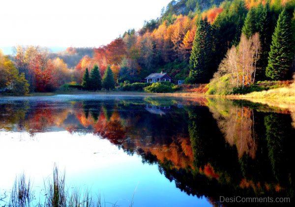 Lake Pic In Autumn