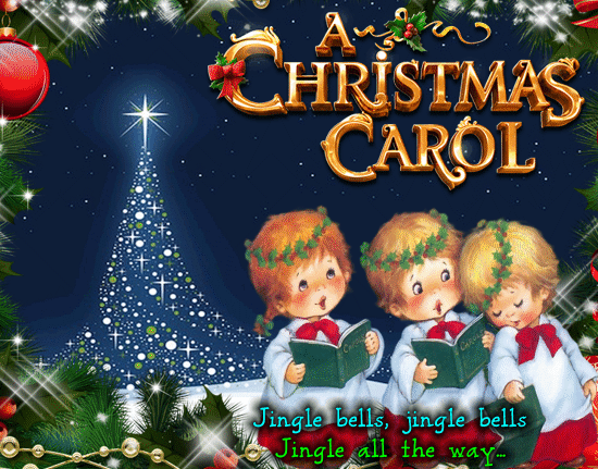 Animated Christmas Carol Image