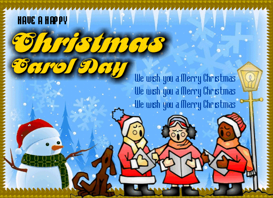 Animated Christmas Carol Day  Image
