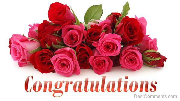 Congratulations  With Flowers