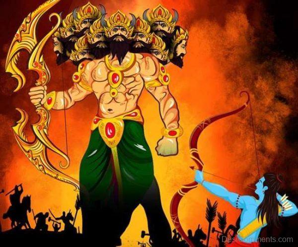 Animated  Dussehra Image