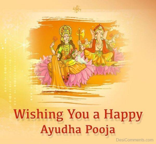 Wishing You A Happy Ayudha Pooja
