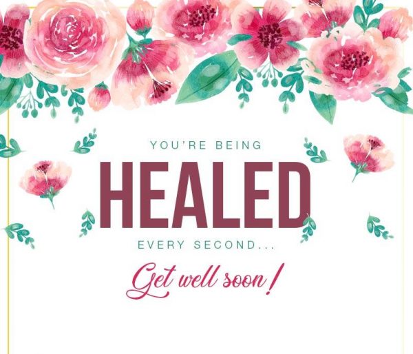 You're Being healed