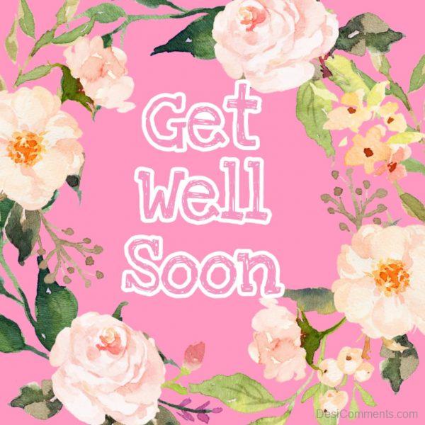 Get Well Soon Floral Pic