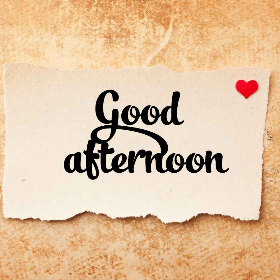 Good Afternoon Love Note - DesiComments.com