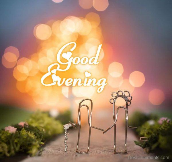 Good Evening Image With Paperclips