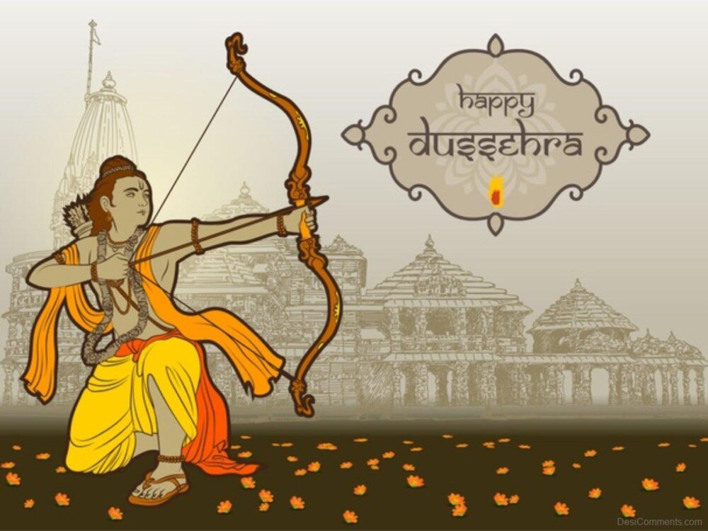 Happy Dussehra Dear - DesiComments.com