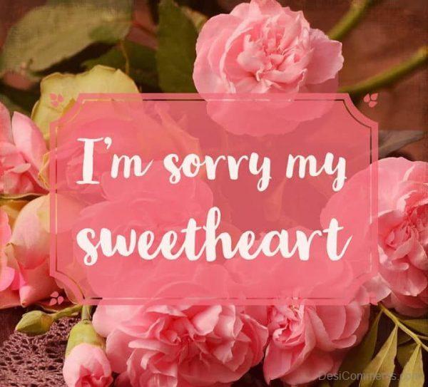 I Am Sorry Sweetheart