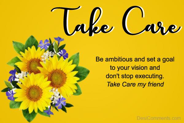 Take Care Yellow Flowers