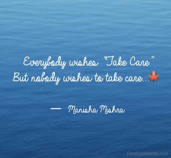 Take Care Quote