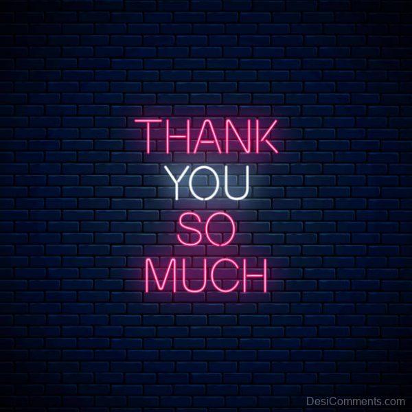 Thank You Neon Photo