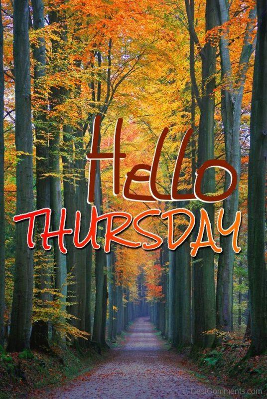 Hello Thursday Photo